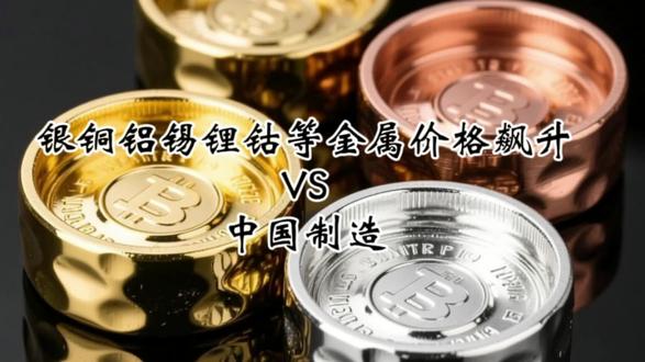 金属资源价格狂飙将对中国制造造成沉重打击#黄金 #白银 #铜 #铝#锡 #锂