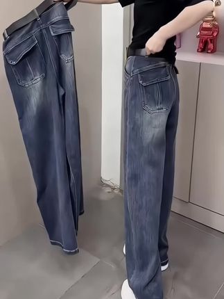 #百搭裤子 #显高显瘦显腿长 #牛仔裤 #直筒裤#休闲裤