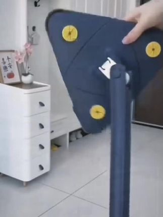 自动拧水三角拖把#清洁神器 #免手洗