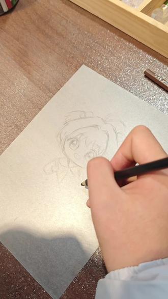 百变小樱手绘DIY热缩片钥匙扣#逸雯手作馆 #热缩片 #百变小樱 #热缩片钥匙扣 #DIY手工