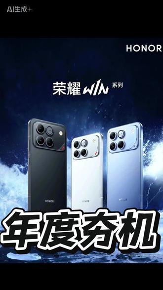 荣耀win压轴炸场,背刺旗舰?还有额外暗号赠品? WIN版骁龙8 Elite Gen5,WIN RT版骁龙8 Elite,440万+跑分碾压同级!🤓
😘 10000mAh青海湖电池两天一充,WIN版100W有线+80W无线快充,碎片时间满血复活~
✨自带风扇主动散热+IP68/69K防水,《原神》《崩铁》满帧稳跑,控温才43.9℃!重载游戏5小时0掉帧!
🤩横向大矩阵设计+三款电竞配色,6.83英寸185Hz直屏,侧边AI键一键连招,颜值性能双在线!
🤟AG超玩会一诺同款,12月26日14:30发布会直接开售!(视频素材来自网络,配置请以发布会为准)
🔥 额外暗号礼盒领取指南:
26号发布会后付完尾款在
「🍑宝荣耀官方旗舰店 」
「荣耀🐶自营旗舰店」、购前/购买后24小时联系客服报出并登记暗号【当赢不让有好礼】
可以领取额外礼盒🥳🥳🥳
#荣耀当赢不让 #WIN时刻 #荣耀隐藏福利 #荣耀WIN#性价比手机测评