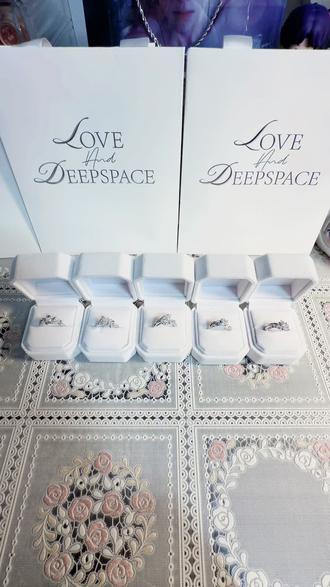 恋与深空 朝暮与久长系列专属定制戒指
#恋与深空 #恋与深空戒指