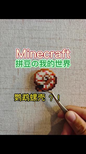 我的世界拼豆
鹦鹉螺壳
#我的世界#拼豆#手工