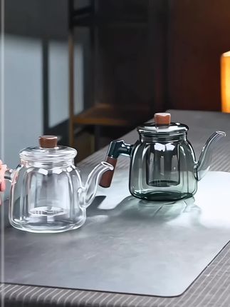 #玻璃茶壶套装 #泡茶专用大号泡茶壶 #茶杯茶台一整套家用喝茶茶具#茶具好物推荐