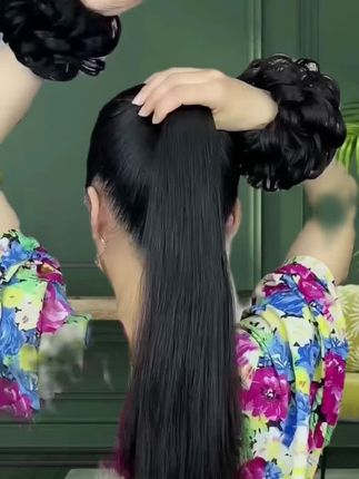 #上热门 #简单好看发型 #头饰发饰 #精致洗车 #编发教程每天分享