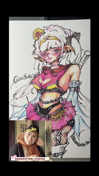 把猪猪八戒画完🐽#跟我一起学画画 #创作者中心 #创作灵感 #动漫动画 #画画