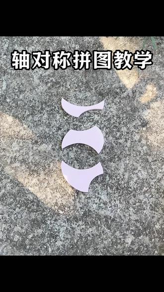 这个对称拼图你学会了吗?#思维训练 #智力开发 #动手动脑