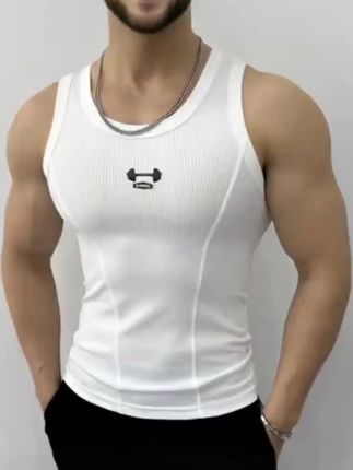 🔥专为运动达人而生!这款男士运动背心让你释放无限活力🔥 #健身 #背心 #型男穿搭 #健身穿搭 #肌肉男