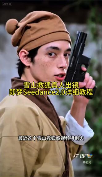 雪山救狐遇酱板鸭看吐了没,快来即梦和我一起改写结局吧#即梦ai#ai分身戏精大赛#我的ai分身杀疯了 #雪山救狐 #即梦教程