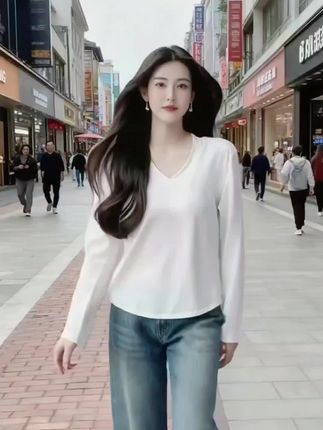 早春穿这种慵懒感的衣服太好看了吧#早春新款 #早春穿搭