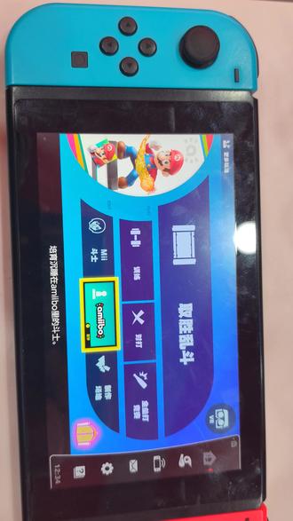 畅玩版主机同样可以使用amiibo手办#任天堂switch #switch游戏机 #switch游戏 #任天堂ns #任天堂switchswitch