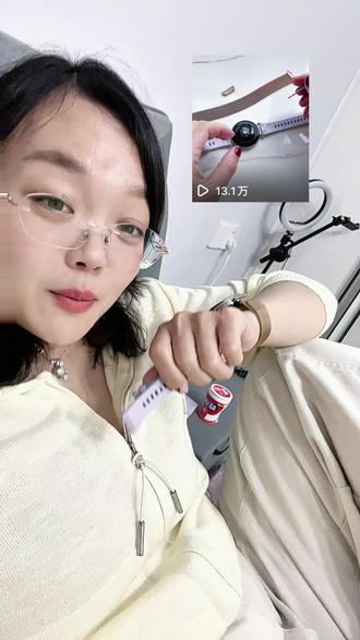 被13万人看过的华为GT6卸表带,原来华为表带是这样拆卸的,让大家见笑了#华为GT6 #华为手表 #表带 #磁吸表带 #米兰尼斯表带