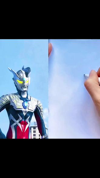 这是什么奥特曼#奥特曼#多个奥特曼#奥特曼儿童画 #简笔画 #奥特曼的画法 @抖音小助手