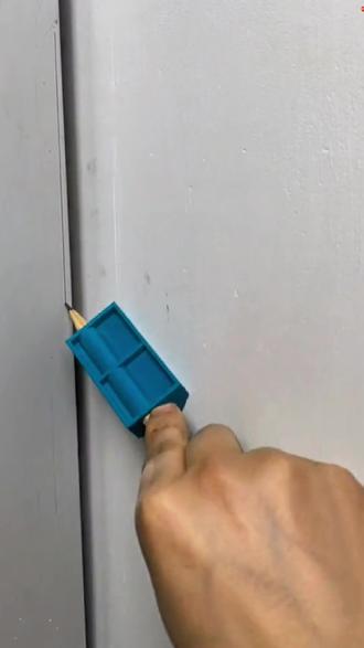 衣柜收口画线小工具 ,多功能划线器多规格划块铅笔标记涂鸦工具#定制家具安装工具 #高性能实用工具 #工欲善其事必先利其器 #木工工具