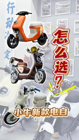 小牛三款新国标电自怎么选?看完这条就知道!#小牛电动 #小牛U1One #小牛MT #小牛KOne #真赛道很小牛