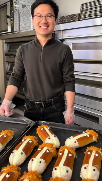 最近超火的牛马面包,我也给你们安排上了!刚做出来,吃牛马面包做最强牛马人#寿光寿光 #同城美食 #同城热点 #寿光美食