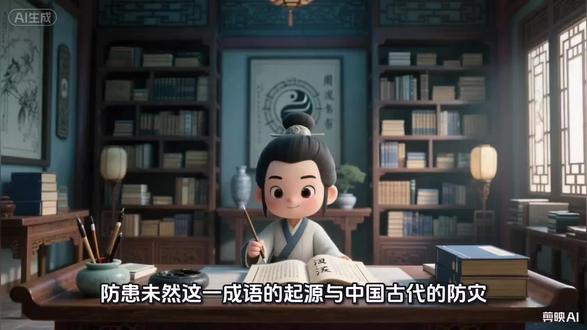 成语防患未然#成语 #故事 #抖音合作伙伴