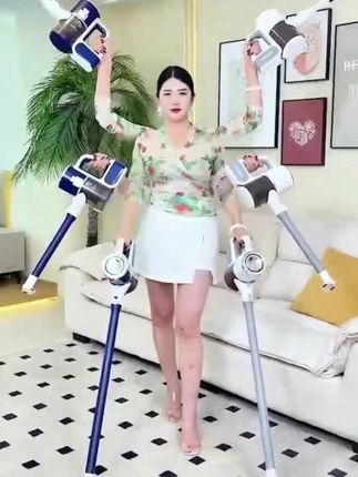 康佳吸尘器:/ 家用大吸力扫吸拖三合一吸尘机小型无线手持猫毛一体机#康佳吸尘器洗拖一体 #居家好物