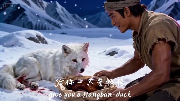 你是否还记得那年的天空 #雪山狐狸 #邵氏电影 #AI电影