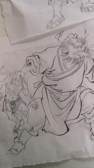 钟馗伏魔:正气镇邪 #日常瞎画