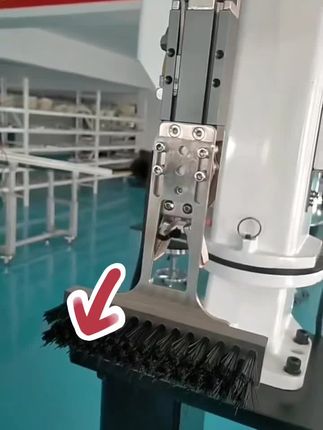 机械手末端配件 小刷子#豫南海洋#豫南海洋机械手推荐官