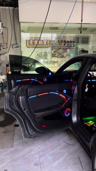 名爵7氛围灯升级完毕,话不多说,直接看效果。菏泽的弟兄们想升级的看下这个案例,可单色可幻彩。#名爵7氛围灯升级改装 #名爵7氛围灯案例 #菏泽氛围灯改装