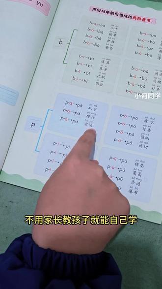 #一年级 #拼音 是重点,要多拼多读才能记得牢,这本拼读小能手,每天10分钟,打牢拼音基础#拼音拼读 #幼小衔接 #每天学习一点点