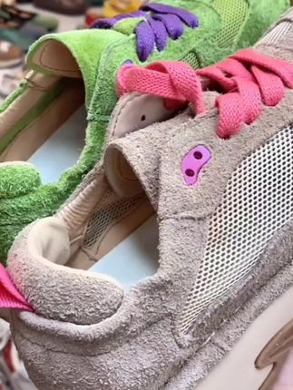 透气舒适不闷脚的阿甘鞋 上脚特别舒服 颜值还特别高 #百搭鞋子 #休闲鞋 #透气舒适 #阿甘鞋