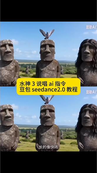 水神 3 说唱 ai 指令和豆包 seedance2.0 教程来啦#豆包ai #豆包出大片有两把刷子 #水神3 #豆包真没招了 #豆包知道