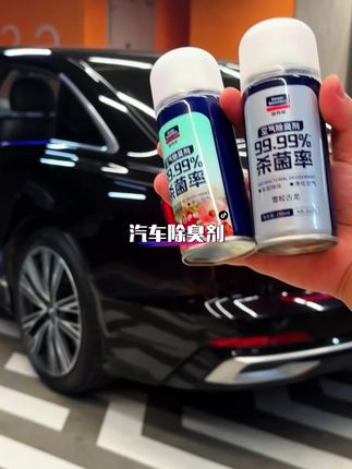 车里有异味,每隔半个月必须开瓶安排一次!做个空气SPA,淡淡的清香,小姐姐闻了都不想下车#除臭剂 #汽车好物