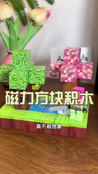 终于蹲到#我的世界磁力方块 来活动了,趁活动赶紧安排~#益智玩具 #动手动脑 #专注力培养