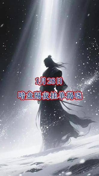 暗盘隔夜挂单揭晓
#股市 #财经 #科普 #热门 #上热门