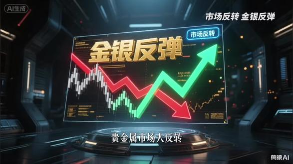 金银止跌反弹!贵金属市场迎喘息窗口#禁止废话 #贵金属