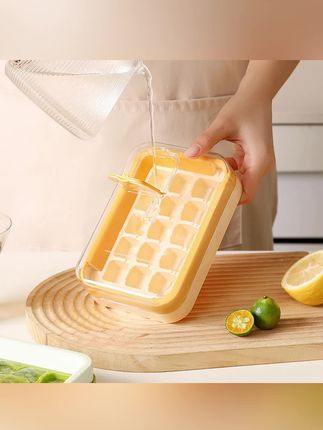 #冰块模具 郝邵文推荐零触注水按压冰格冰块模具家用DIY 制冰器#制冰盒#冰块模具推荐 #冰块模具硅胶 #冰块模具盒