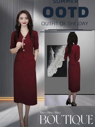 梭织精纺女神范女装2025秋季新款高级感长袖酒红色假两件连衣裙子,日常穿婚宴穿都特别洋气好看#喜婆婆喜妈妈 #高级感穿搭 #优雅气质 #高贵优雅