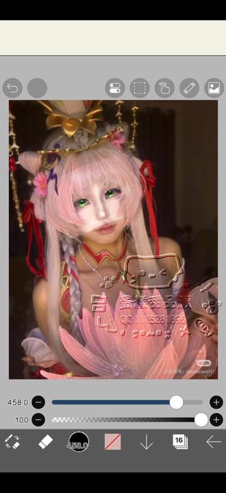 西施小宝宝~~
#后期修图 #p图 #王者荣耀cos