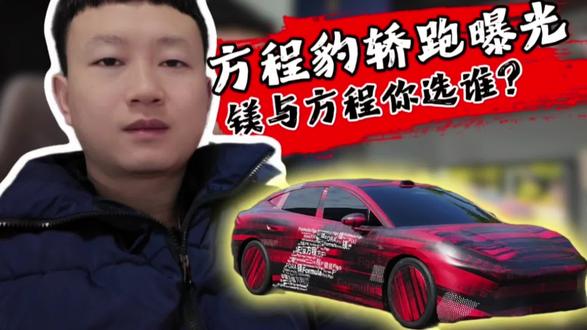 方程豹轿跑曝光!镁和方程你选谁??#方程豹 #方程豹轿车叫方程还是镁 #方程豹轿车到底叫什么 #2026最美轿跑