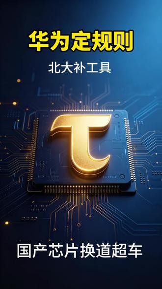 华为定规则!北大补工具!国产芯片换道超车 华为“韬定律”炸响全球!北大真3D EDA 工具补上致命缺口,国产芯片彻底换道超车#华为韬定律#国产芯片#半导体#麒麟芯片#科技强国
