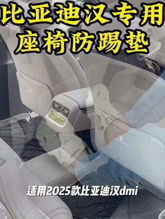 适用20-25款比亚迪汉dmi后排座椅防踢垫EV椅背防脏保护垫改装配件#徐州校招 #求职机构推荐 #麻城信息网 #兴文招聘