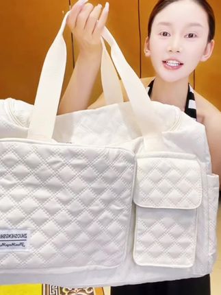 【新疆西藏包邮】一大一小简约旅行包大容量轻便干湿分离带鞋仓待产#新疆#西藏#旅行