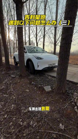吉利星愿遇到以下问题怎么办#吉利星愿 #用车知识 #dou是好车