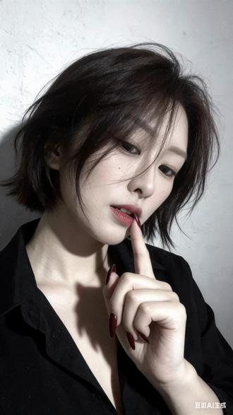 自从认识了豆包 头发想越剪越短了……#豆包图片生成#ai图像生成