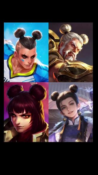 王者荣耀小乔同款发型教程 #即梦ai #小乔理发 #小乔你到底做了什么 双丸子头 桑启 #小乔理发店 #王者荣耀小乔发型教程 整活 小乔发型教程 小乔美发