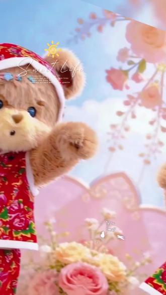 #爆爆熊,#这也太可爱了吧