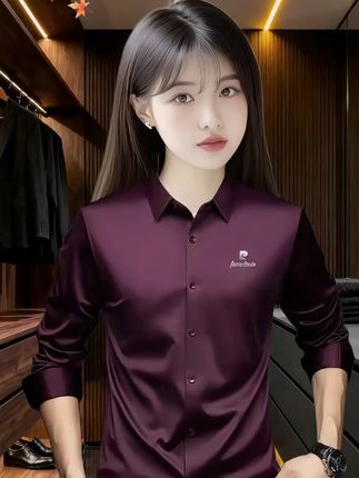 皮尔卡丹高档无痕衬衫 #早秋不费力显贵穿搭 #轻松拿捏慵懒风穿搭 #通勤穿搭如何摆脱土气感 #初秋一周不重样穿搭 #早秋高智感职场穿搭