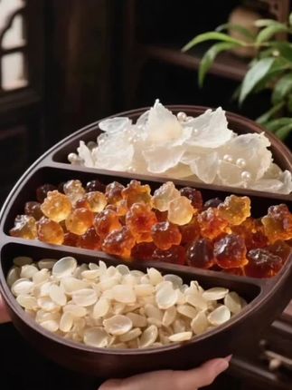 #桃胶雪燕皂角米 #甜品治愈一切 #大自然的馈赠 #仙女都在喝什么 #养生就是养健康 @DOU+上热门 @DOU+小助手