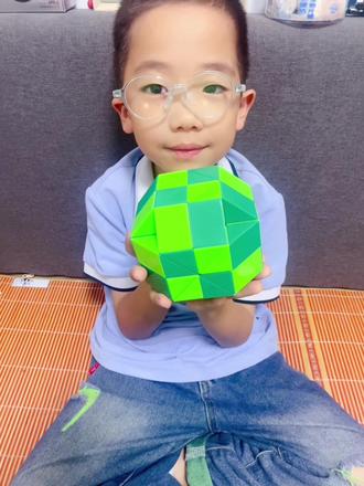 72段魔尺变足球#百变魔尺