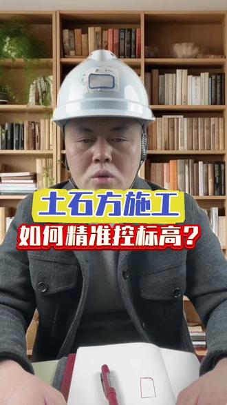 土石方施工如何精准控标高?#土石方工程 #土石方开挖 #建筑工程#土木工程