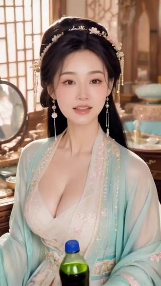 文明版你喝过百事可乐吗,你个 #百事可乐 #古风新玩法 #汉服新玩法 #古风段子 #古装美女