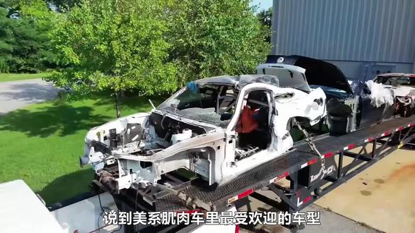 #上热门🔥 #男子修复一辆出了事故的福特野马BOSS 302#事故车
#报废车#旧日车修复